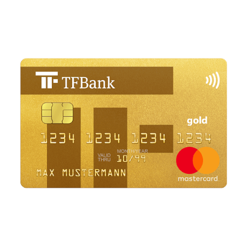 So beantragen Sie die TF Bank Mastercard Gold Kreditkarte erfolgreich