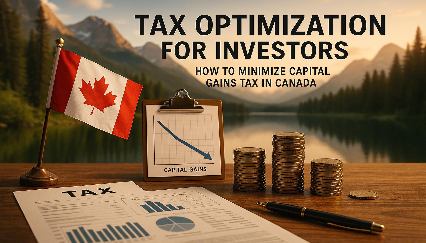 Tax Optimization for Investors: How to Minimize Capital Gains Taxes in Canada