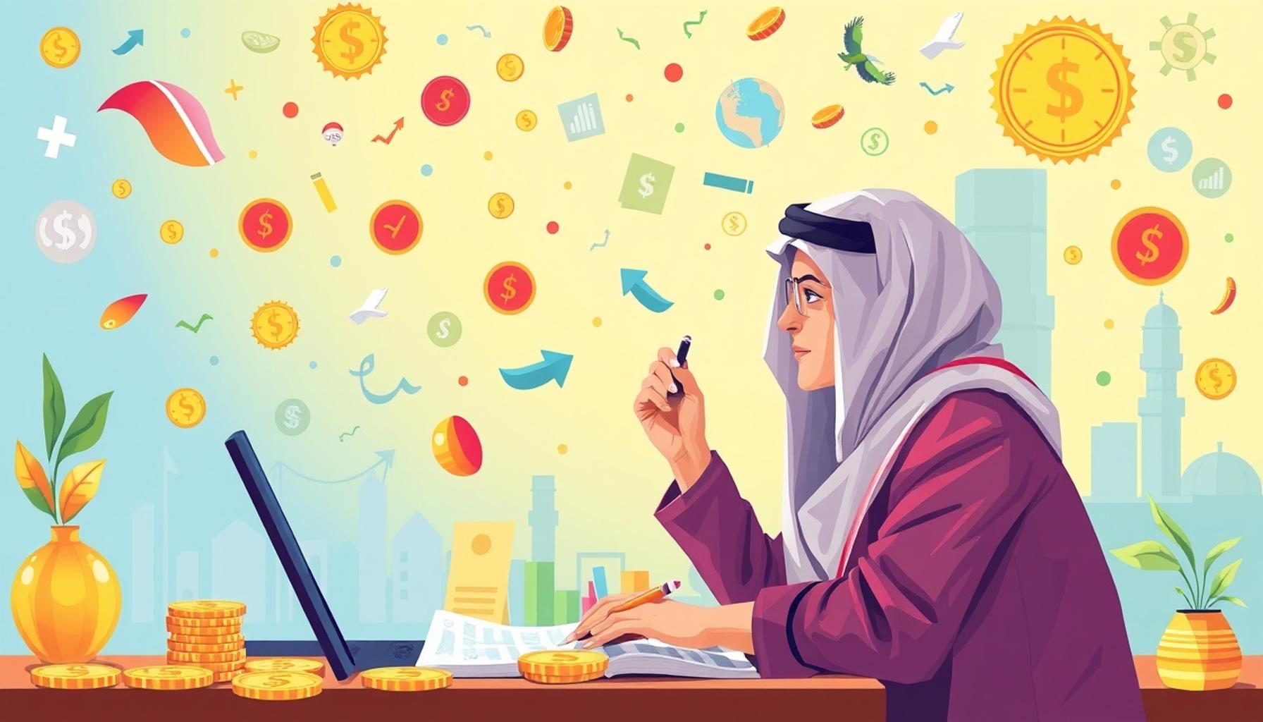 دور التعليم المالي في إدارة الديون بين الشباب السعوديين